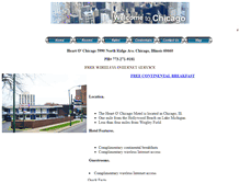 Tablet Screenshot of heartochicago.com